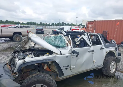 2012 Jeep Wrangler Unlimited Sport z USA, uszkodzony, nr VIN 1C4BJWDG2CL201207